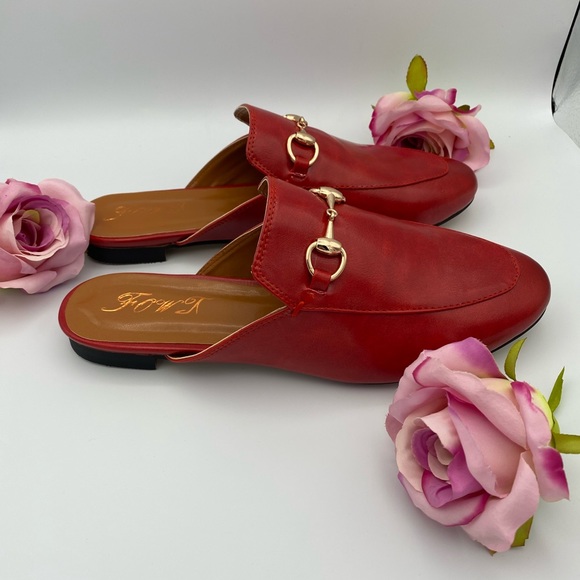 FOWT Round Toe Slip On Loafer Unisex Backless Mule - Picture 2 of 4